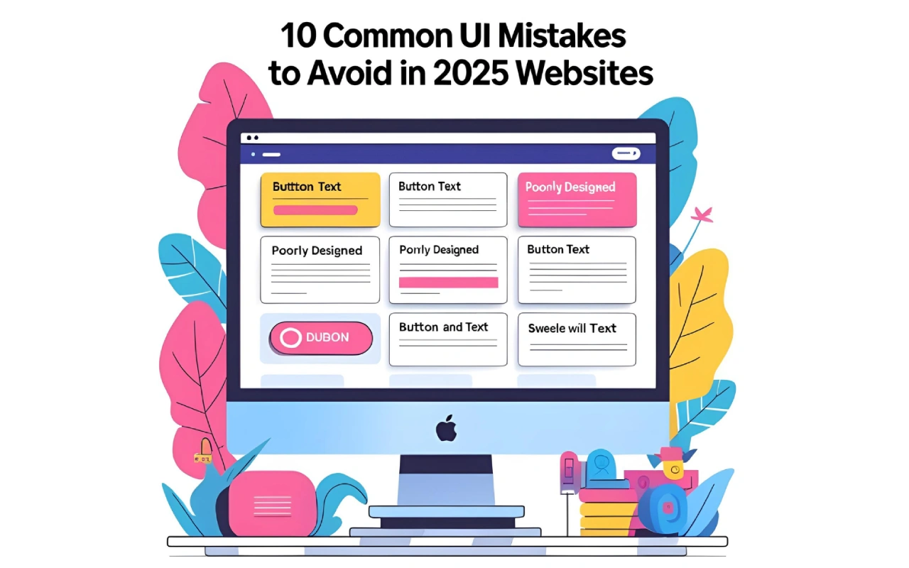 10 Common UI Mistakes to Avoid in Websites